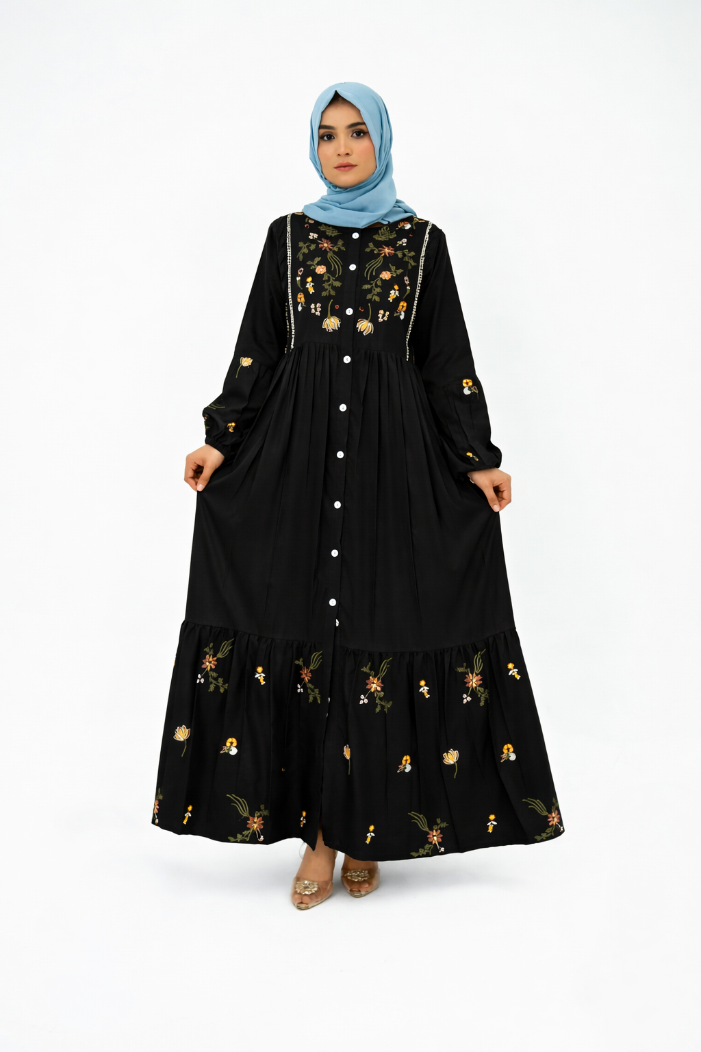 Embroidered Maxi