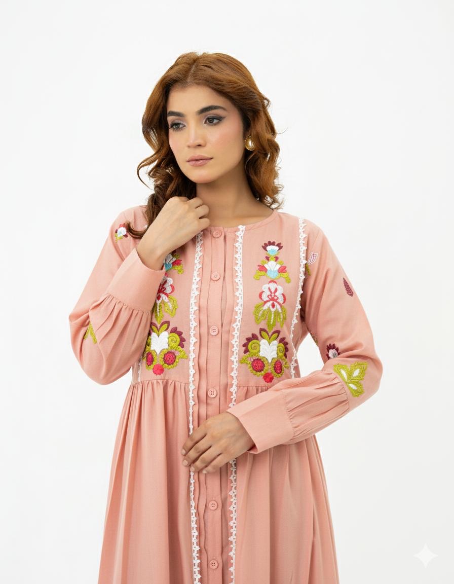 Embroidered Maxi