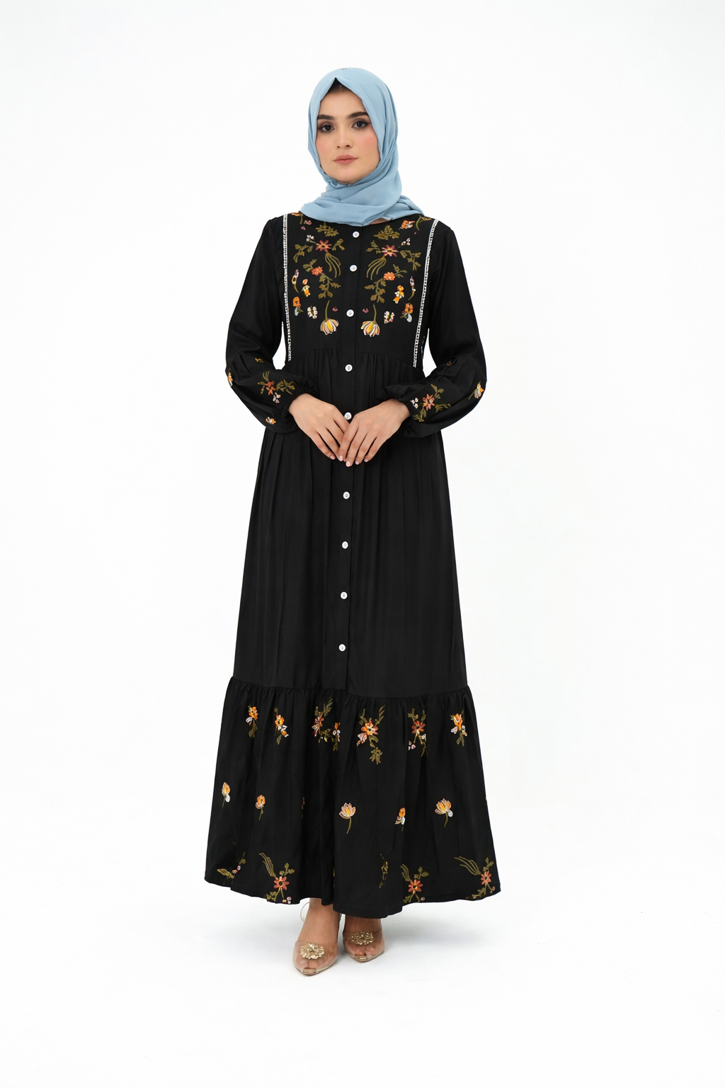 Embroidered Maxi