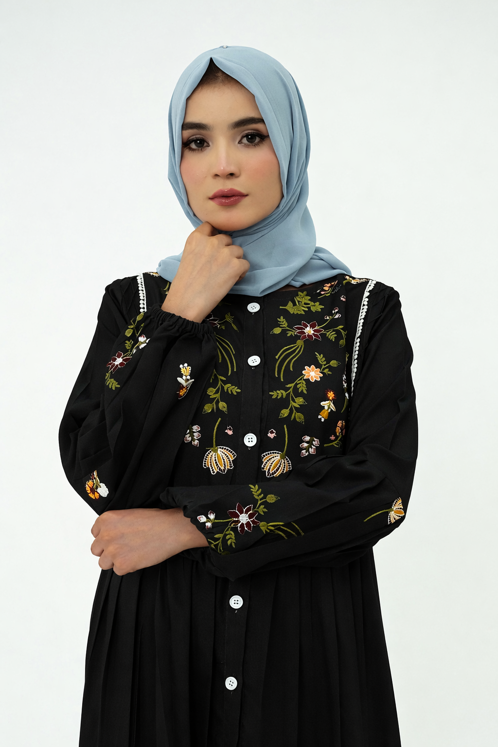 Embroidered Maxi